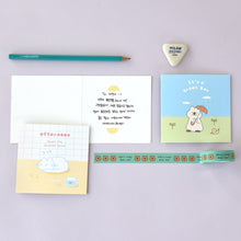 Load image into Gallery viewer, Monolike PAPER THINGS S, Storytown Afternoon 8P B SET - Greeting card, Folding card, Cards Assortment, Birthday, Thinking of You, 8 cards + 8envelopes, 100x100mm…