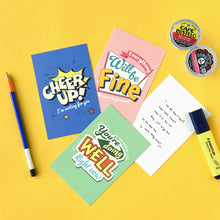 Load image into Gallery viewer, Monolike Pop Typo Single card - mix 12 pack