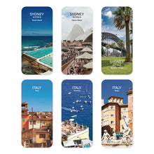 Load image into Gallery viewer, Monolike Capture the life Sydney Italy Hard Bookmark 6P SET