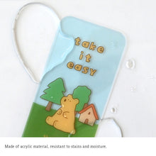 Load image into Gallery viewer, Monolike Storytown Afternoon Hard Bookmark 6P SET