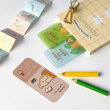 Load image into Gallery viewer, Monolike Storytown Afternoon Hard Bookmark 6P SET