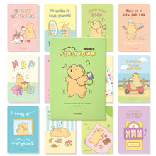 Load image into Gallery viewer, Monolike Storytown Momo Single card - mix 12 pack