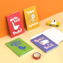 Load image into Gallery viewer, Monolike Mini Storytown Ver.2 Blank Note 6P A SET_Mini note, Pocket note, Blank note, a portable note, 105x148mm, 48pages…