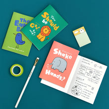 Load image into Gallery viewer, Monolike Mini Storytown Blank Note 6P A SET_Mini note, Pocket note, Line note, a portable note, 105x148mm, 48pages