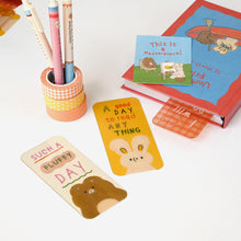 Load image into Gallery viewer, Monolike Unmatched Friends Hard Bookmark 6P SET