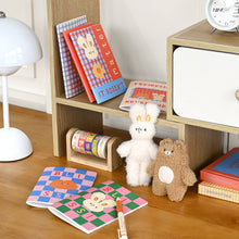 Load image into Gallery viewer, Monolike Mini Unmatched Friends Line Note 6P B SET _Mini note, Pocket note, Line note, a portable note, 105x148mm, 48pages