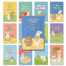 Load image into Gallery viewer, Monolike Unmatched Friends Series.1 Single card - mix 12 pack