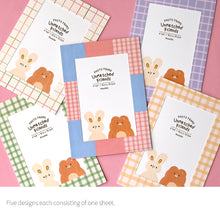 Load image into Gallery viewer, Monolike Standing Design Paper Photo frame 4x6 Unmatched friends 5pack - Fits 4x6" Pictures