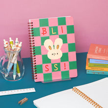 Load image into Gallery viewer, Monolike Unmatched Friends A5 Line Spiral Notebook Series.2, Pink Green - Hardcover 5.83 x 8.27inch 128 Page