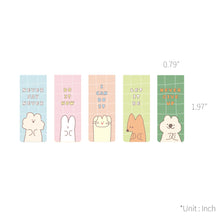 Load image into Gallery viewer, Monolike Magnetic Bookmarks Storytown Afternoon Ver.1, Set of 5