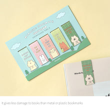 Load image into Gallery viewer, Monolike Magnetic Bookmarks Storytown Afternoon Ver.1, Set of 5