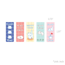 Load image into Gallery viewer, Monolike Magnetic Bookmarks Storytown Afternoon Ver.2, Set of 5