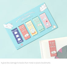 Load image into Gallery viewer, Monolike Magnetic Bookmarks Storytown Afternoon Ver.2, Set of 5