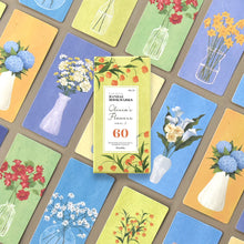 Load image into Gallery viewer, Monolike Bandal Bookmarks Olivia's Flowers Ver.1 + Ver.2 120 Pieces