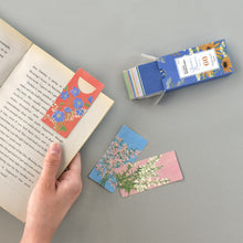 Load image into Gallery viewer, Monolike Bandal Bookmarks Olivia's Flowers Ver.1 + Ver.2 120 Pieces