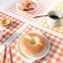 Load image into Gallery viewer, Monolike Placemats for Dining Table, Paper Tablemat Multi-pack Check A SET - 12 sheets of 4 types, 48 of total + Case