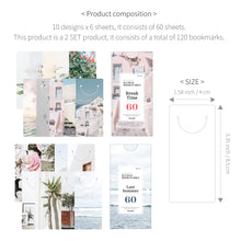 Load image into Gallery viewer, Monolike Bandal Bookmarks Breaktime + Last Summer, 120 Pieces