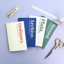 Load image into Gallery viewer, Monolike THEMA mini notebook 4p SET _Mini note, Pocket note, Blank note, Pocket size, a portable note, 64pages