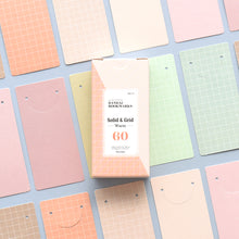 Load image into Gallery viewer, Monolike Bandal Bookmarks Solid & Grid Warm + Cool, 120 Pieces