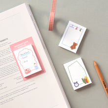 Load image into Gallery viewer, Monolike Ordinary Days Sticky-it - 6p Set Self-Adhesive Memo Pad 50 Sheets