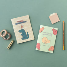 Load image into Gallery viewer, Monolike Mini STORY TOWN Grid Note 6P SET _Mini note, Pocket note, Grid note, a portable note, 105x148mm, 48pages