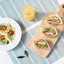 Load image into Gallery viewer, Monolike Placemats for Dining Table, Paper Tablemat Multi-pack Line A SET - 12 sheets of 4 types, 48 of total + Case