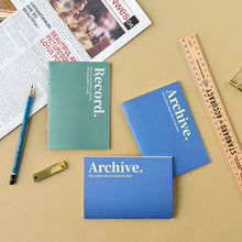 Load image into Gallery viewer, Monolike Mini THEME Grid Note 6P SET _Mini note, Pocket note, Grid note, a portable note, 105x148mm, 48pages