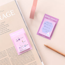 Load image into Gallery viewer, Monolike Science Sticky-it - 6p Set Self-Adhesive Memo Pad 50 Sheets