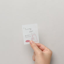 Load image into Gallery viewer, Monolike Story Town Drawing Tracing Sticky it - 5p Set, Self-Adhesive Memo Pad 30 Sheets, 5.5x7cm