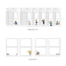 Load image into Gallery viewer, Monolike Happy and Lucky 4 Month Study Planner, Reading - Academic Planner, Weekly & Monthly Planner, Study plan