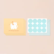 Load image into Gallery viewer, Monolike Day-by-day Card, Gureum's Daily Life ver.1 - Mix 36 Mini Postcards, 36 envelopes, 36 stickers Package