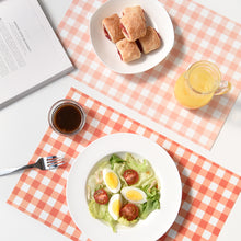 Load image into Gallery viewer, Monolike Placemats for Dining Table, Paper Tablemat Multi-pack Check A SET - 12 sheets of 4 types, 48 of total + Case