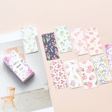 Load image into Gallery viewer, Monolike Bandal Bookmarks Floral + The Flower, 120 Pieces