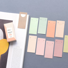 Load image into Gallery viewer, Monolike Bandal Bookmarks Solid & Grid Warm + Cool, 120 Pieces