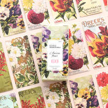 Load image into Gallery viewer, Monolike Bandal Bookmarks Vintage Poster + Ancien Fleur, 120 Pieces