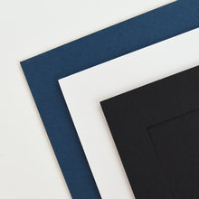 Load image into Gallery viewer, Monolike Premium Standing Paper Photo frame 4x6 Navy 10pcak - Fits 4x6" Pictures