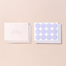 Load image into Gallery viewer, Monolike Day-by-day Card, Happy birthday - Mix 36 Mini Postcards, 36 envelopes, 36 stickers Package