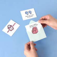 Load image into Gallery viewer, Monolike Day-by-day Card, Comfort for you - Mix 36 Mini Postcards, 36 envelopes, 36 stickers Package