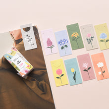Load image into Gallery viewer, Monolike Bandal Bookmarks Floral + The Flower, 120 Pieces