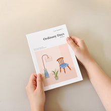 Load image into Gallery viewer, Monolike Ordinary days A5 Binding Lined Notebook, Sweet home - Hardcover, Academic, 128pages, 5.8x8.3"