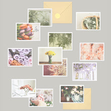 Load image into Gallery viewer, Monolike Day-by-day Card, Fragrant days - Mix 36 Mini Postcards, 36 envelopes, 36 stickers Package