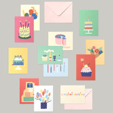 Load image into Gallery viewer, Monolike Day-by-day Card, This is for you - Mix 36 Mini Postcards, 36 envelopes, 36 stickers Package
