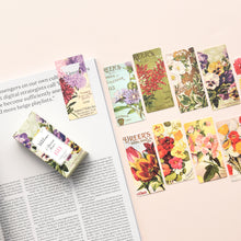 Load image into Gallery viewer, Monolike Bandal Bookmarks Vintage Poster + Ancien Fleur, 120 Pieces