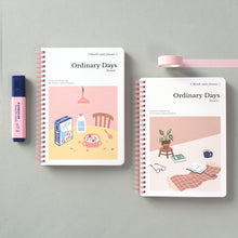 Load image into Gallery viewer, Monolike Ordinary days 4 Month Study Planner, Cereal - Academic Planner, Weekly & Monthly Planner, Study plan