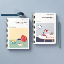 Load image into Gallery viewer, Monolike Ordinary days 4 Month Study Planner, School bag - Academic Planner, Weekly & Monthly Planner, Study plan