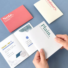 Load image into Gallery viewer, Monolike Mini THEME Grid Note 6P SET _Mini note, Pocket note, Grid note, a portable note, 105x148mm, 48pages