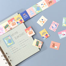 Load image into Gallery viewer, Monolike Wow Sticker Birthday party + Ordinary days Set - Mini Size Cute Stickers, Square Stickers