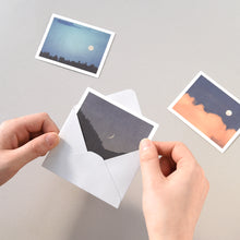 Load image into Gallery viewer, Monolike Day-by-day Card, Moon - Mix 36 Mini Postcards, 36 envelopes, 36 stickers Package