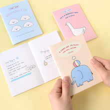 Load image into Gallery viewer, Monolike Mini STORY TOWN Grid Note 6P SET _Mini note, Pocket note, Grid note, a portable note, 105x148mm, 48pages