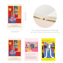 Load image into Gallery viewer, Monolike Henri Martisse Paperback Note Part.1 3p SET _Art design note, Mini note, Blank note, Notebook, 192 Pages, 4.13x6.69